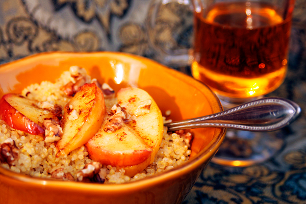 Quinoa Apples Walnuts