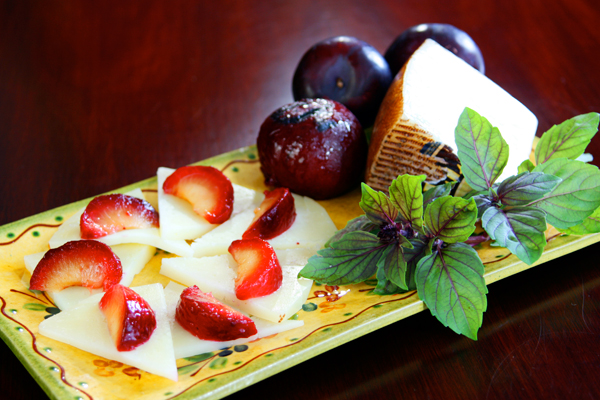 Cheese & Roasted Plum