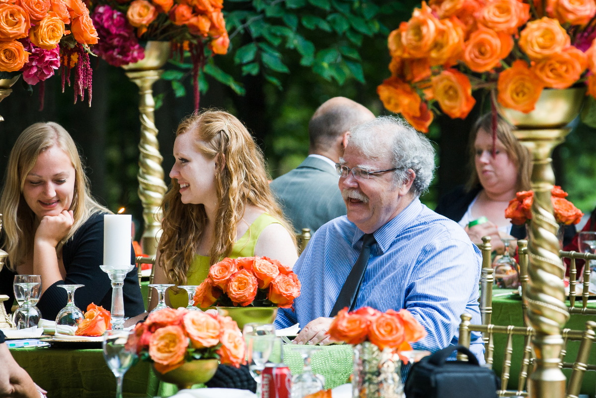 wedding guests