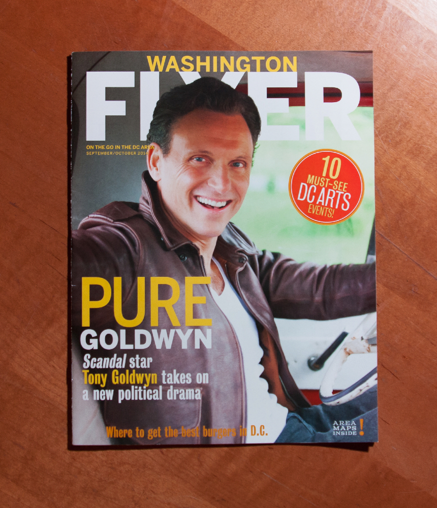 Washington Flyer cover September October 2014 issue
