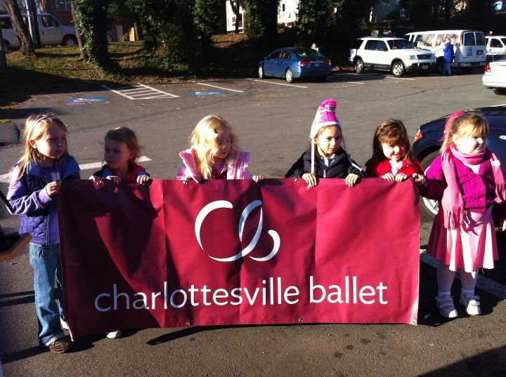 Banner in parade.